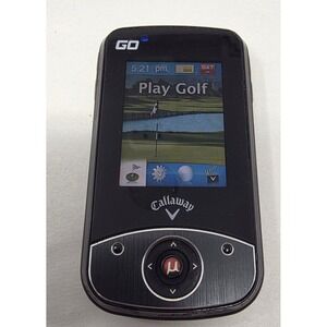 Callaway uPro GO Handheld Golf GPS Black Used Rangefinder Charger *Parts/Repair*